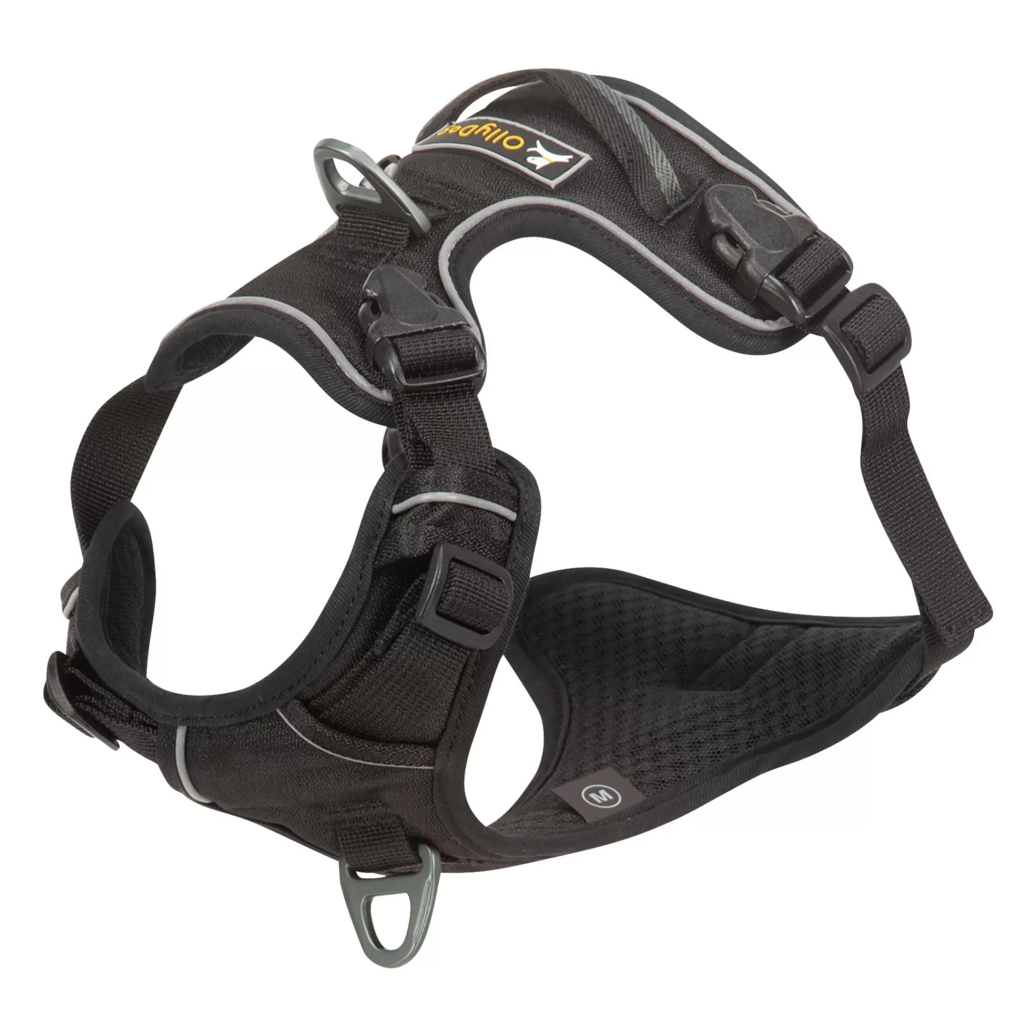 Discount OllyDog Alpine Reflective Harness Raven, Hundesele