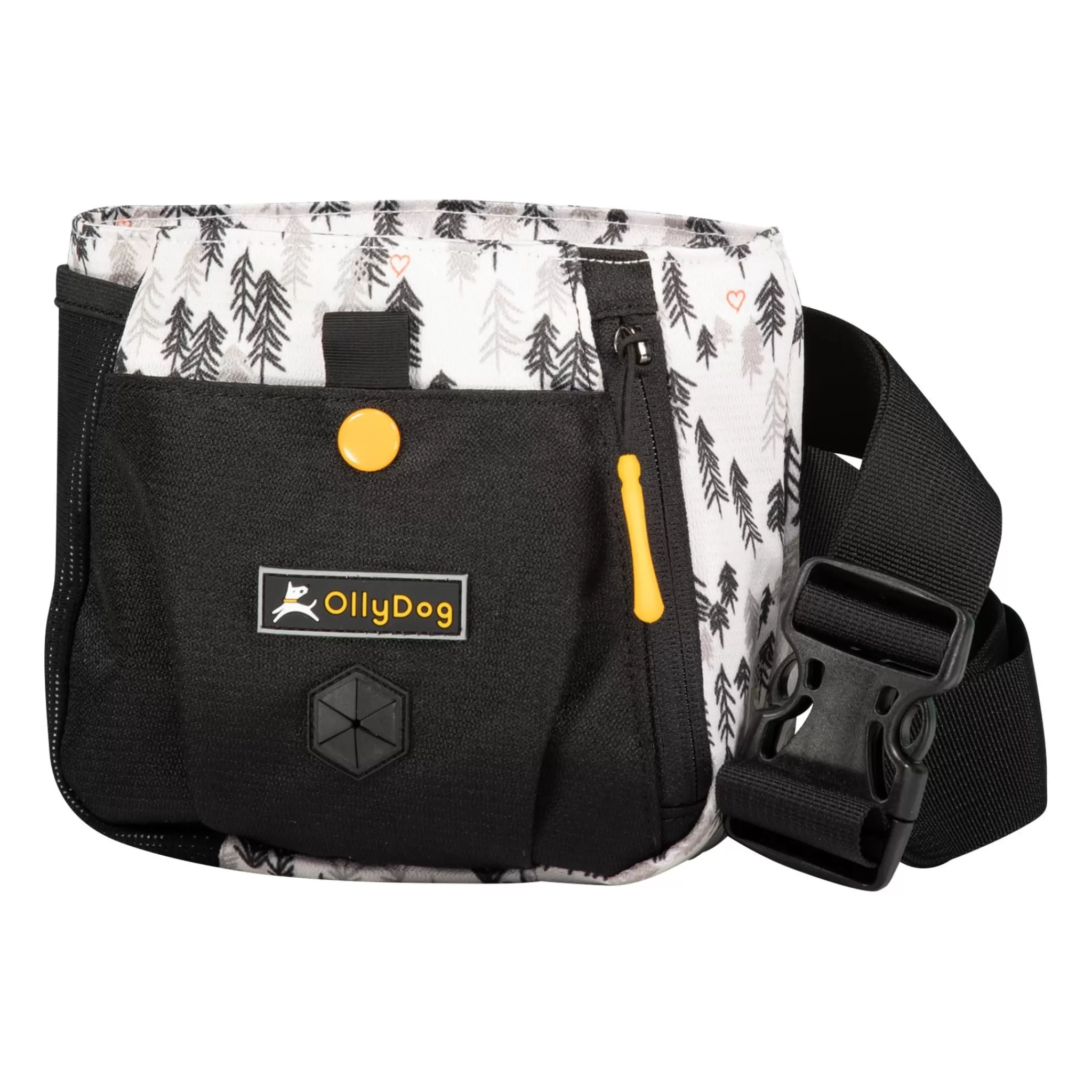 Outlet OllyDog Backcountry Daybag Black Tree Hugger, Midjeveske