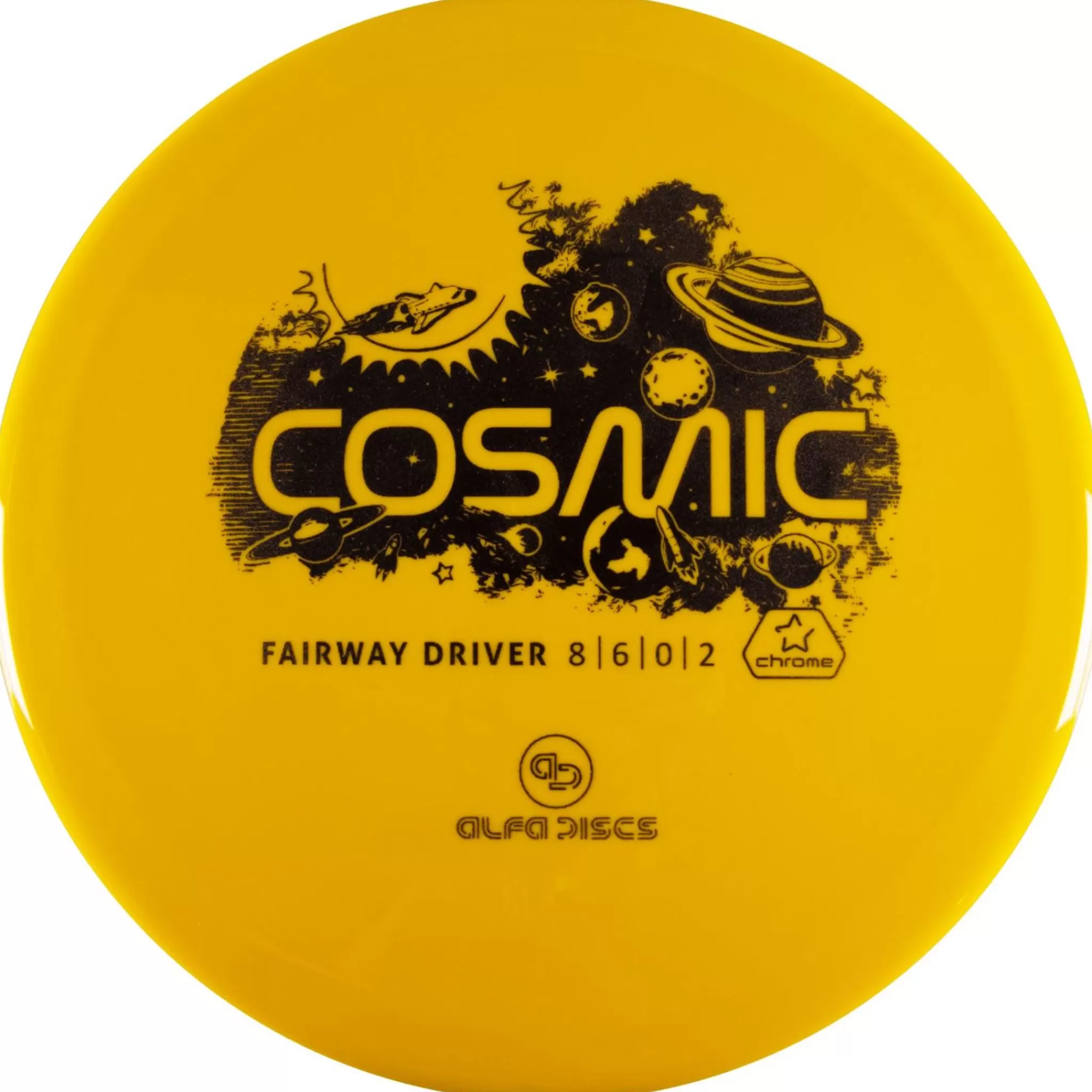 Cheap ALFA DISC Chrome Line Driver Cosmic, Driver Frisbeegolf