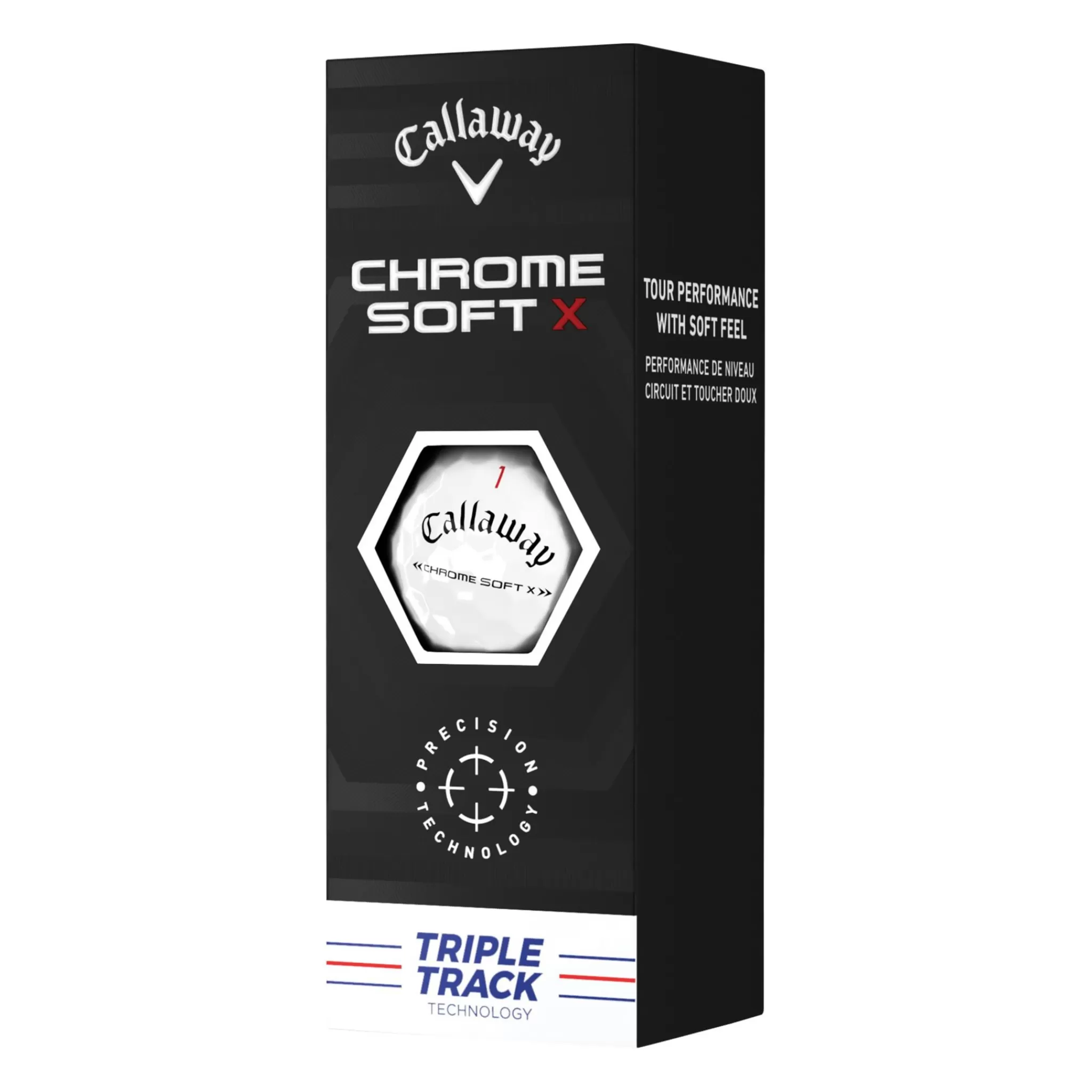 Shop callaway Chrome Soft X - 22 Triple Track, Golfball