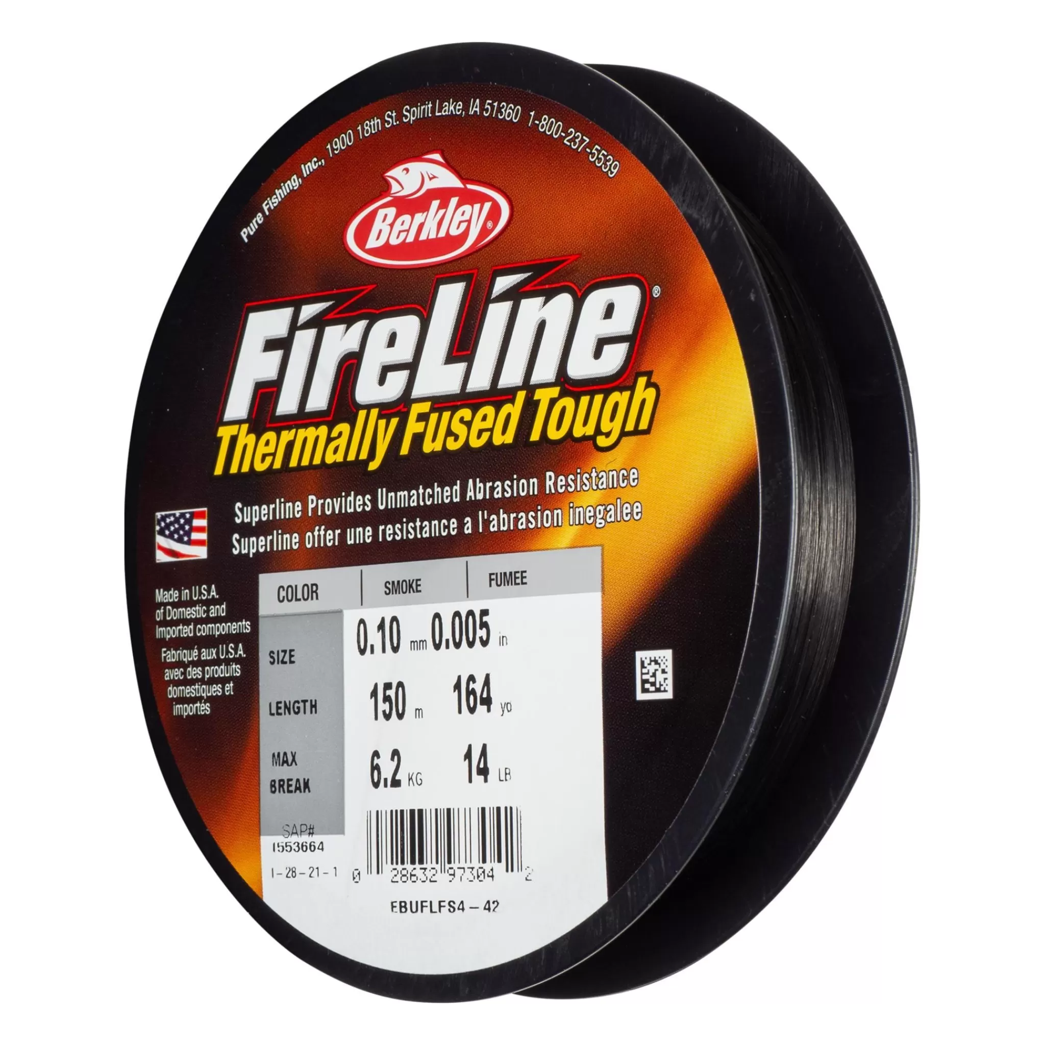 Online berkley Fireline 150M Smoke, Multifilament