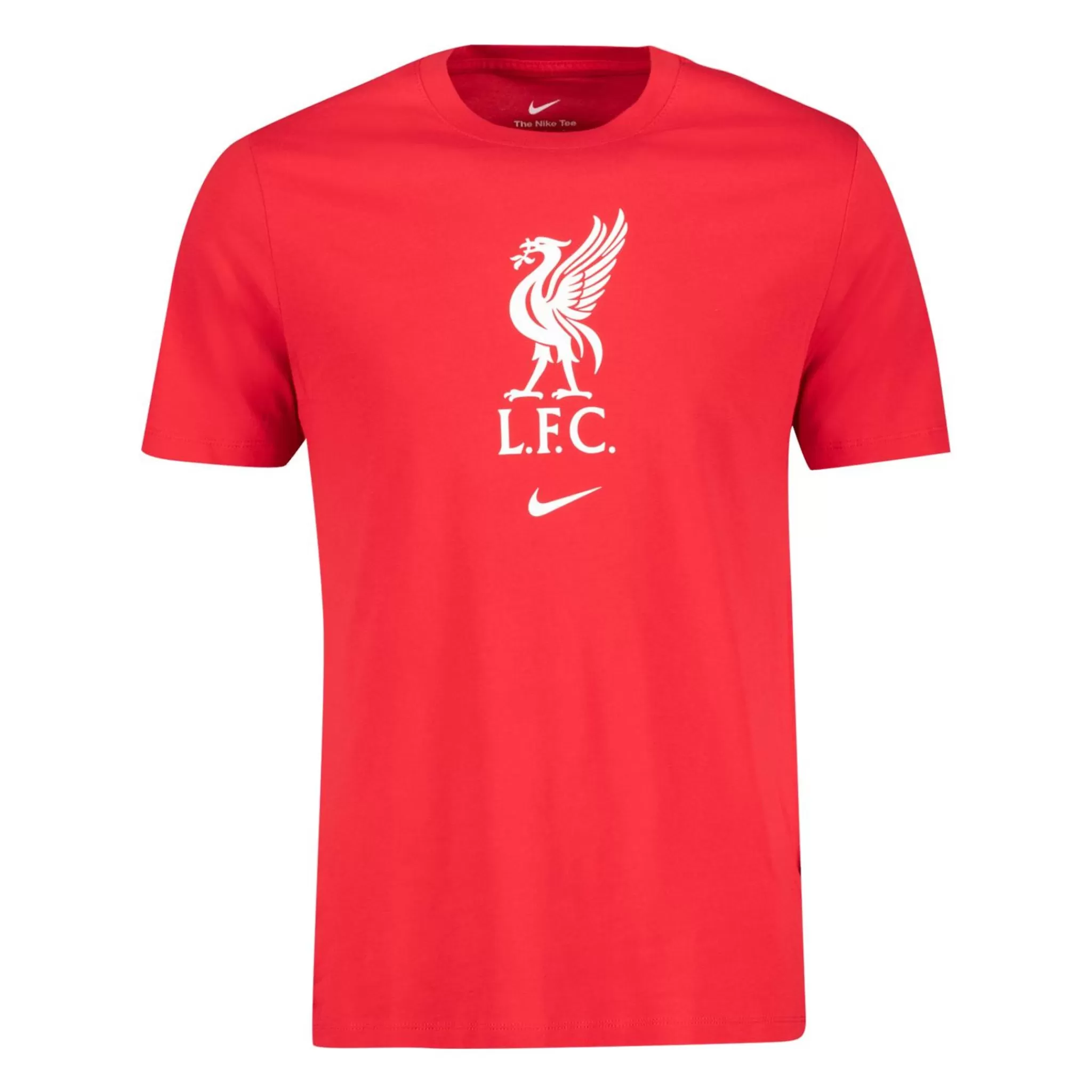 Best nike Liverpool Fc Crest Short Sleeve Tee, T-Skjorte Fotball, Herre
