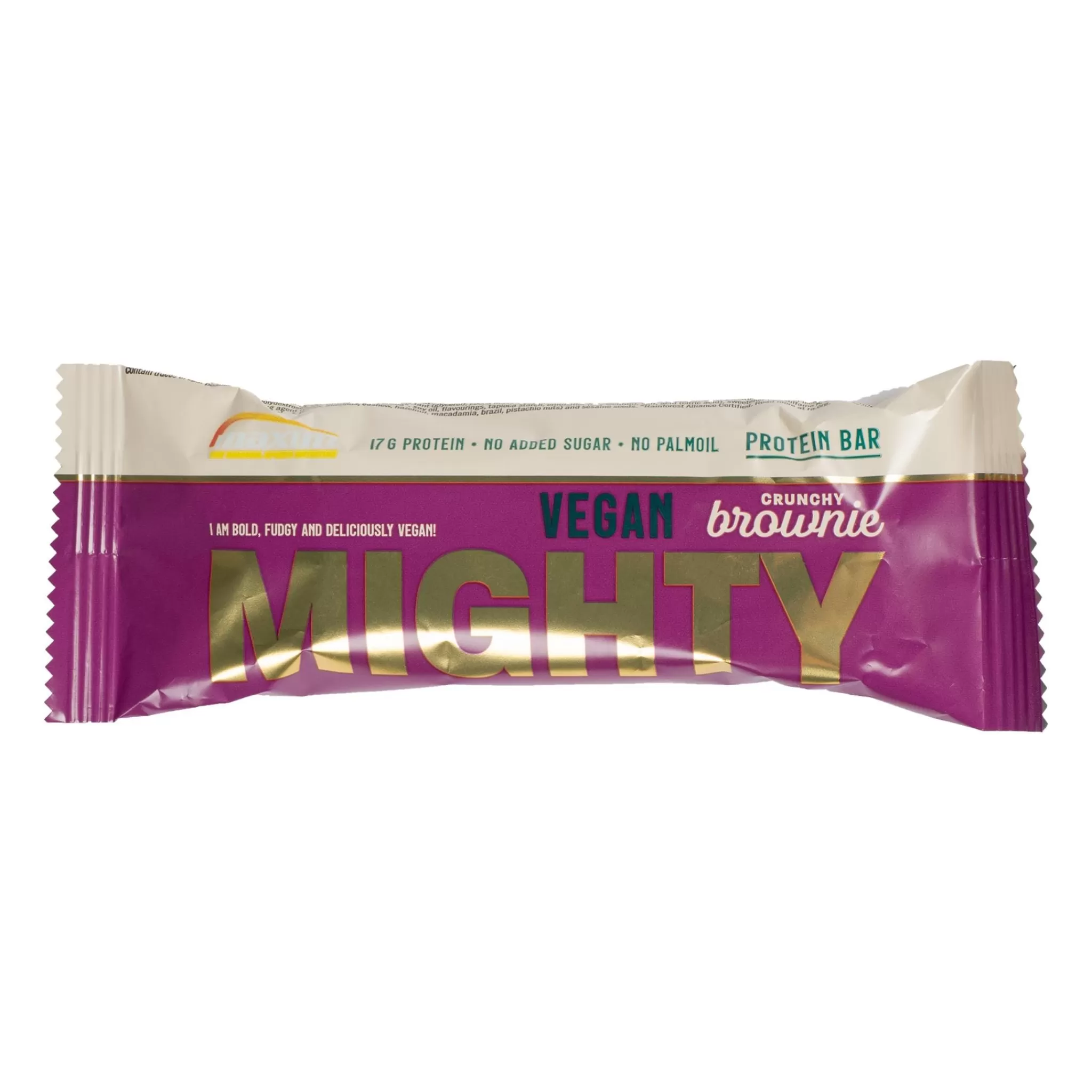 Best Sale maxim Mighty Vegan Crunchybrownie 12X55G, Proteinbar