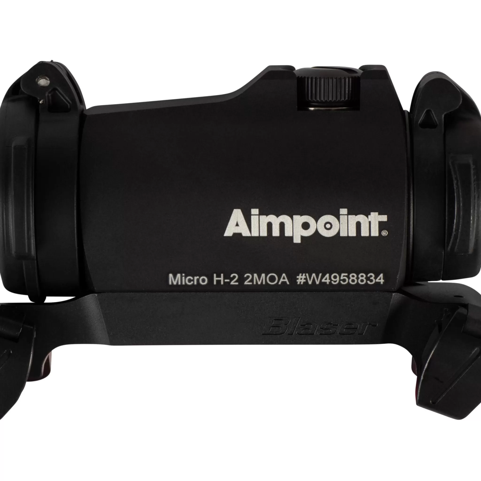 Best Sale aimpoint Micro H-2 2Moa W Blaser Saddle Mount, Rodpunktsikte