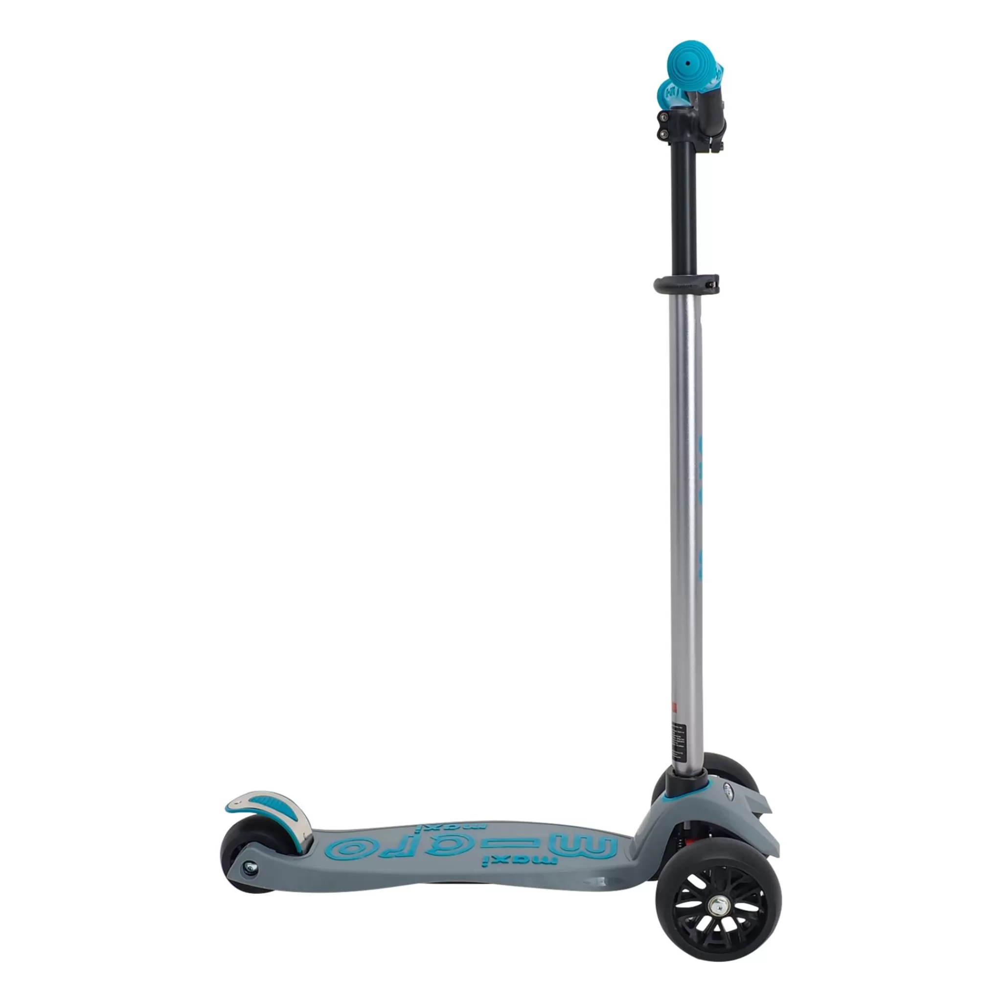 Online micro maxi Deluxe Pro Grey/Aqua 3 Scooter, Sparkesykkel Barn