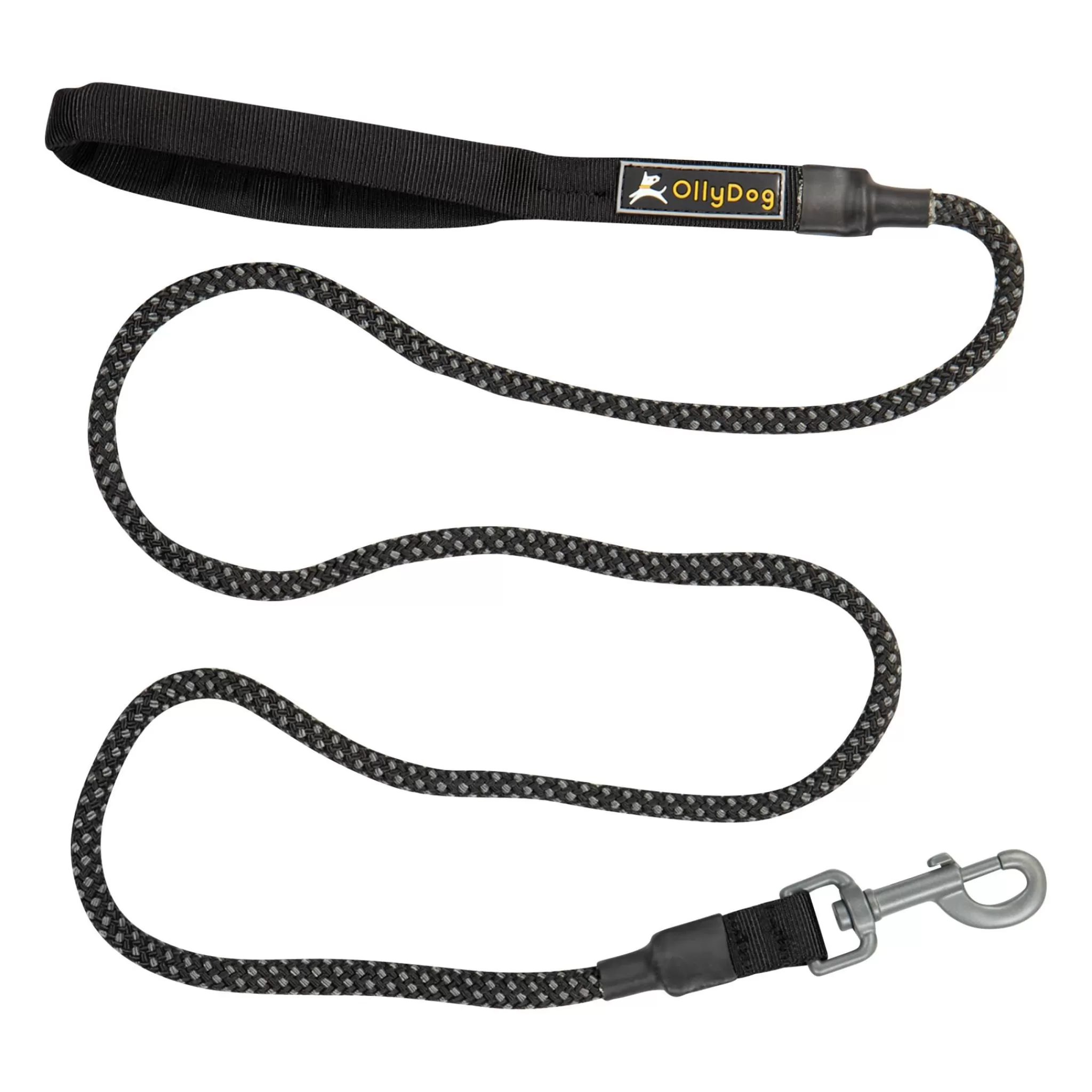 Sale OllyDog Mountain Leash Raven Black, Hundeband