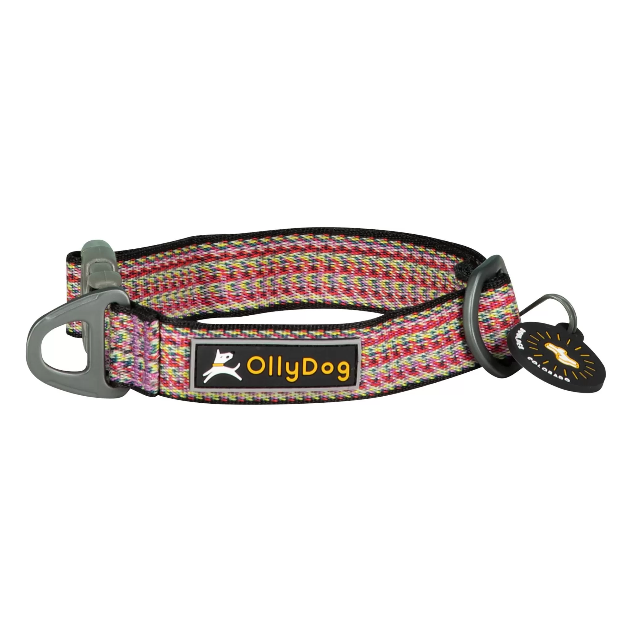 Online OllyDog Rescue Collar Prism Green, Halsband