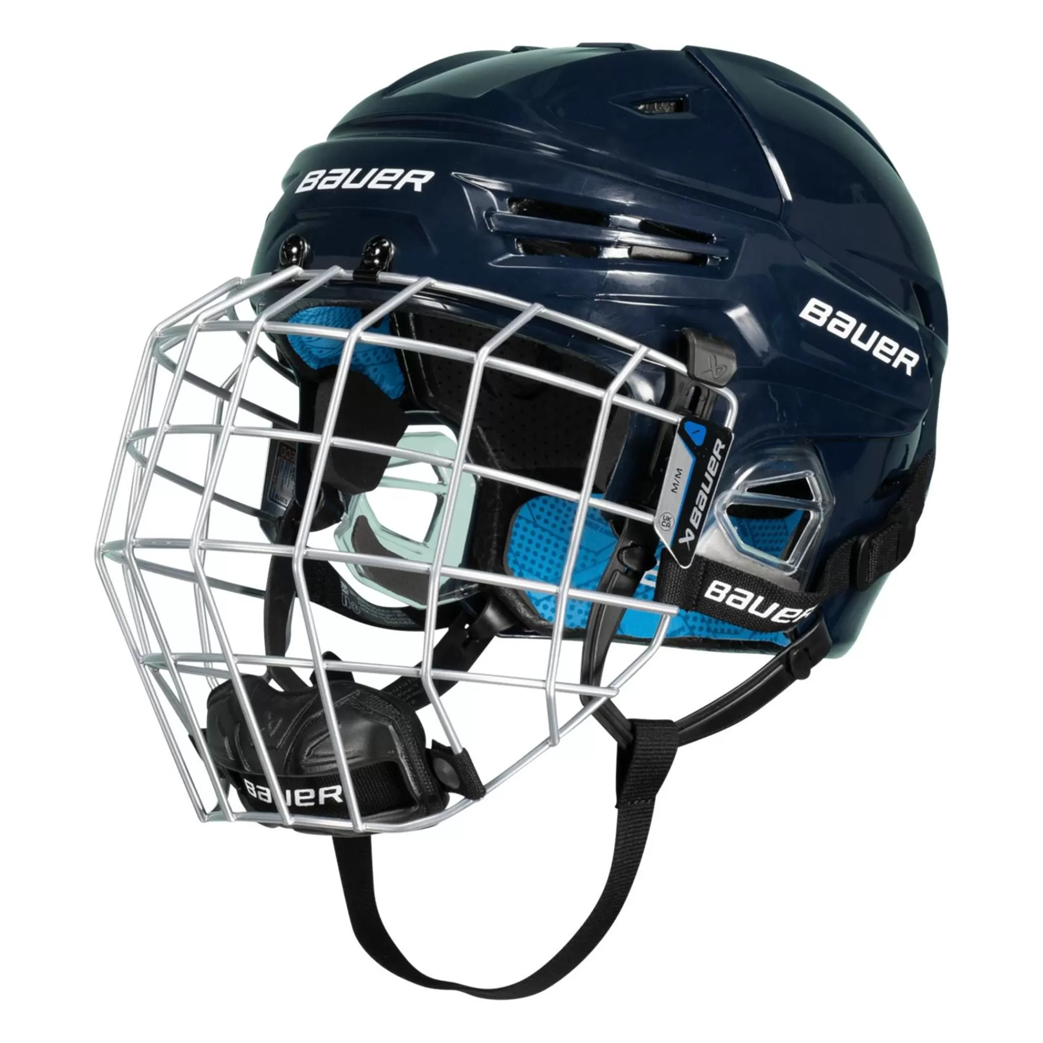 New bauer S23 Re-Akt 65 Helmet-Combo 23/24, Hockeyhjelm, Unisex