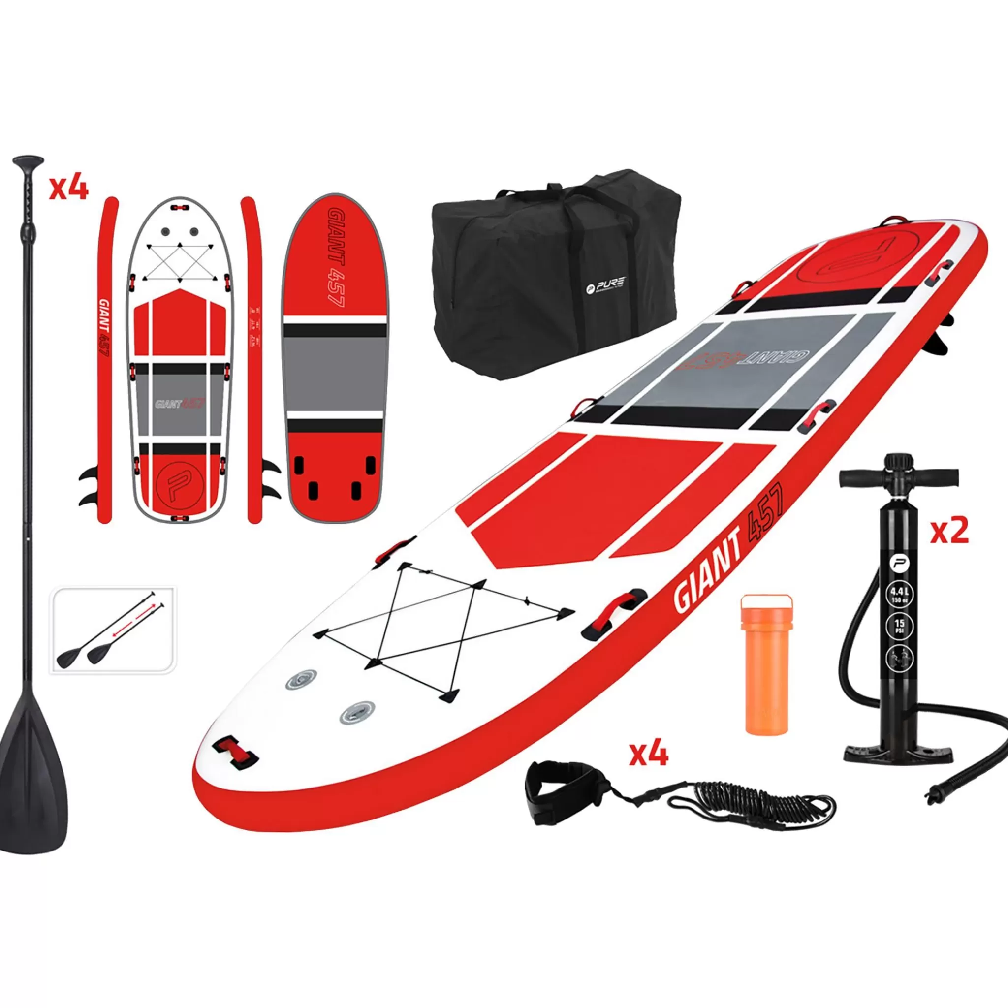 Shop PURE4FUN Sup Giant Complete Package, Padlebrett