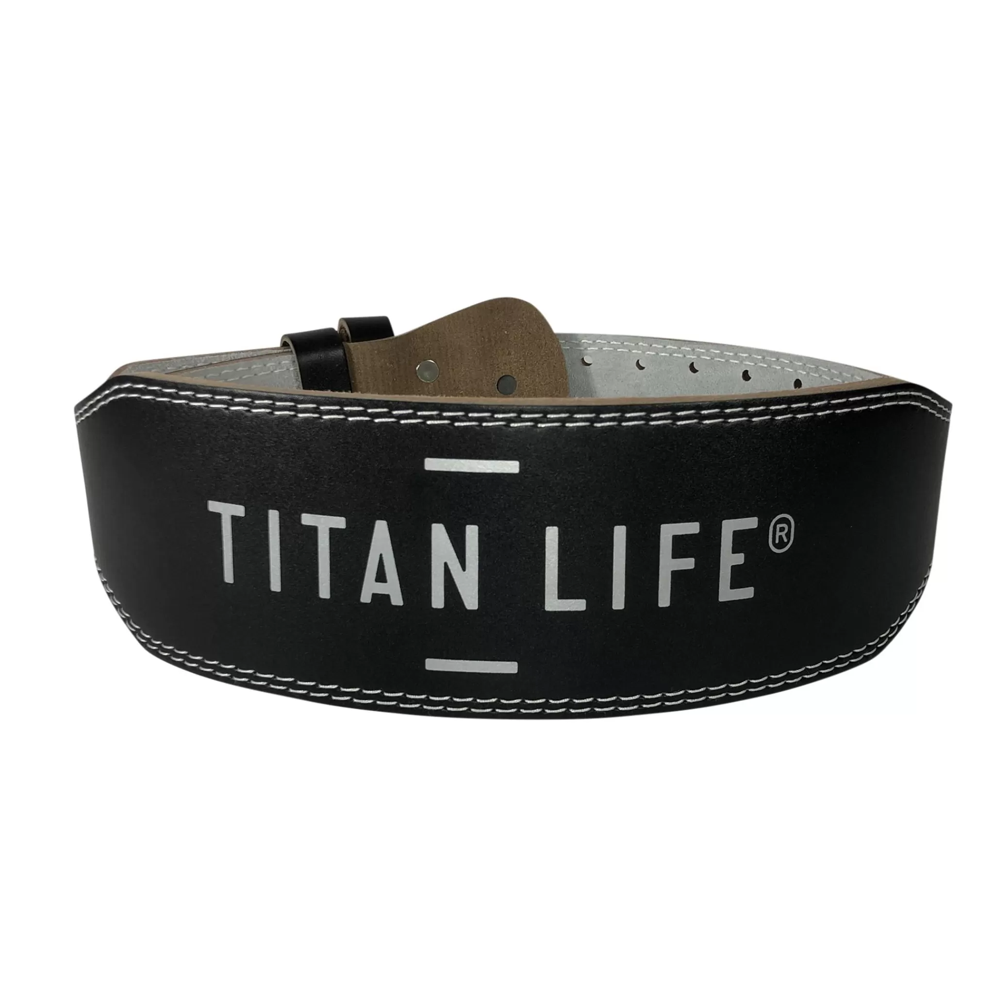 Cheap TITAN LIFE - Leather Weight Lifting Belt, Loftebelte