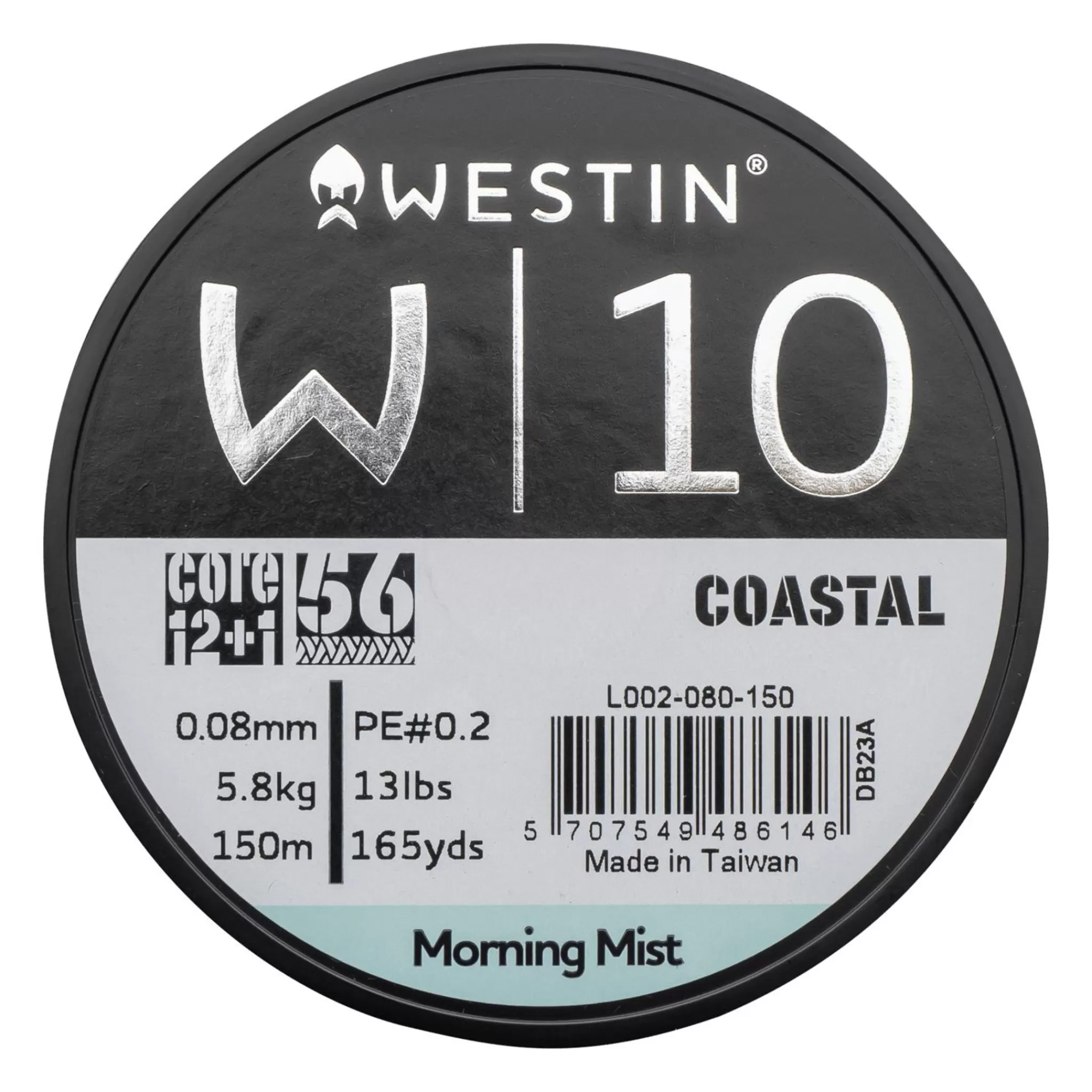 Flash Sale Westin W10 13 Braid Coastal 0.08Mm 150M 5.8Kg, Fiskesene Multifilament
