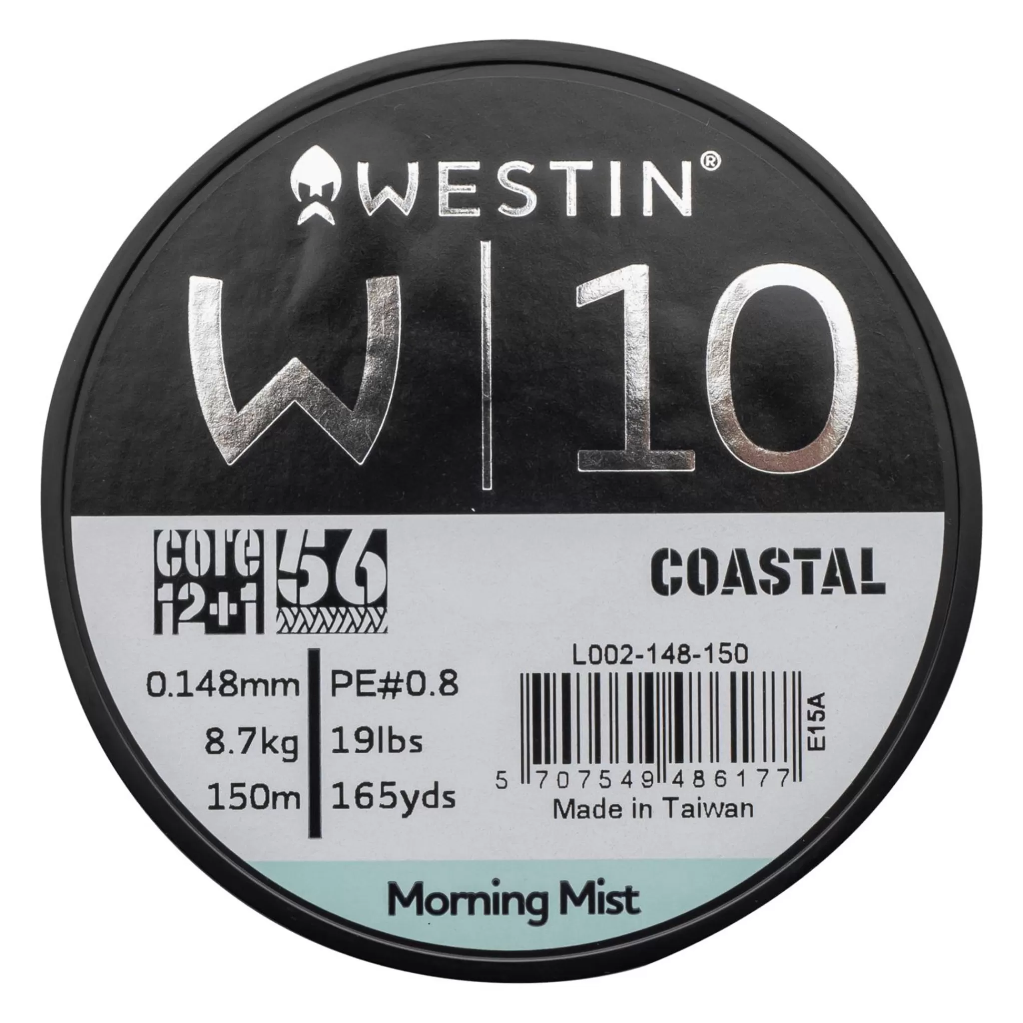 Flash Sale Westin W10 13 Braid Coastal 0.148Mm 150M 8.7Kg, Fiskesene Multifilament