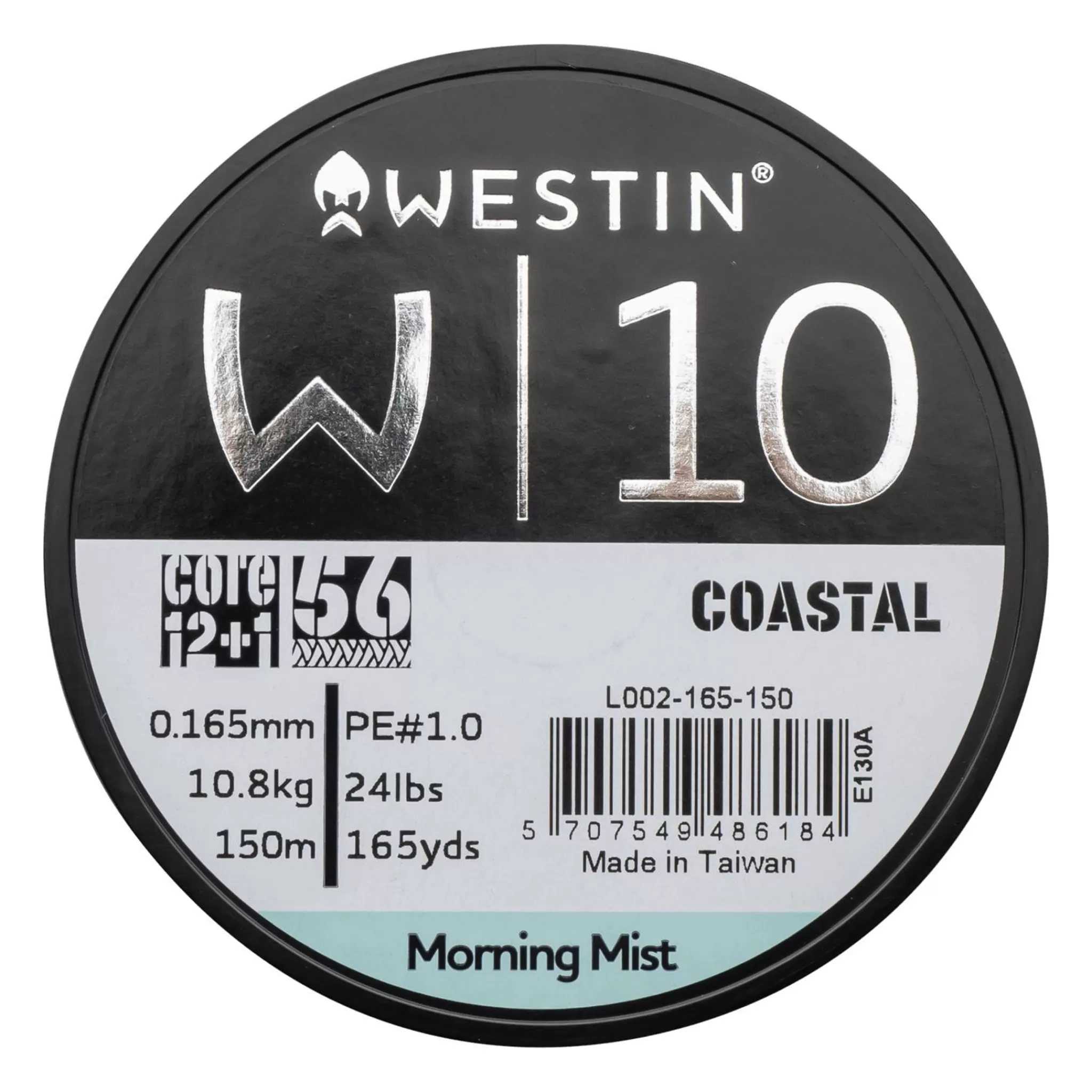 Flash Sale Westin W10 13 Braid Coastal 0.165Mm 150M 10.8Kg, Fiskesene Multifilament